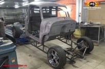 Единственный в мире Chevy 3100 на пространственной раме и независимой подвеске